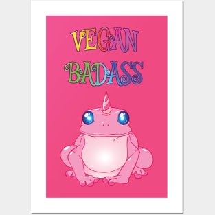 Vegan Badass Posters and Art